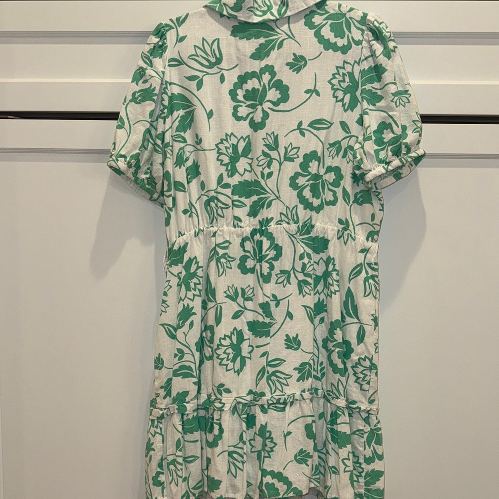 Draper James Puff Sleeve Shirt Dress - Picture 5 of 5